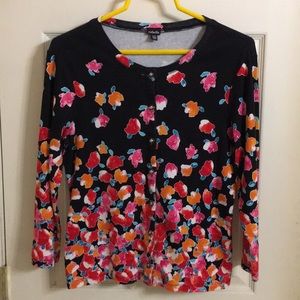 Floral cardigan